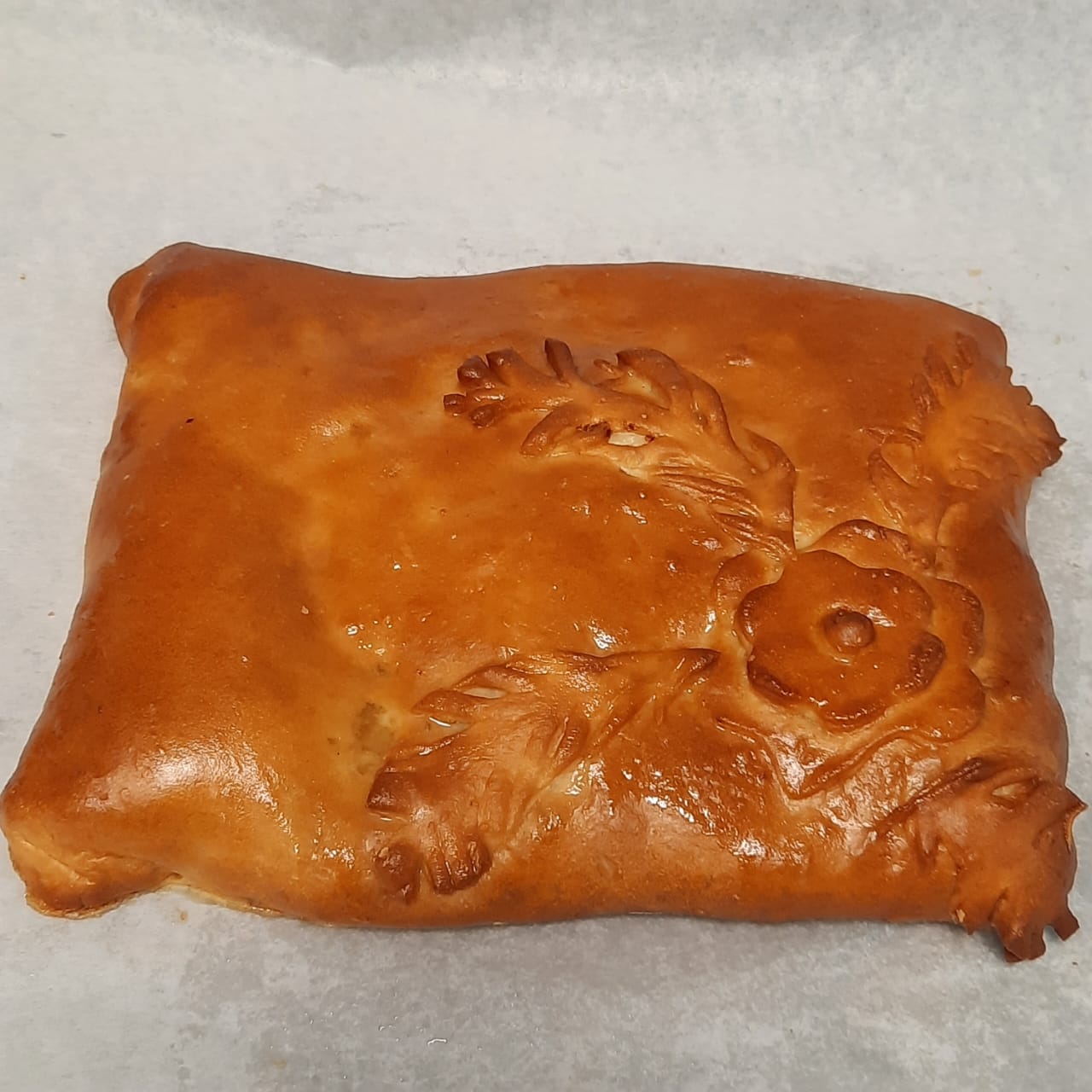 Пирог с картофелем