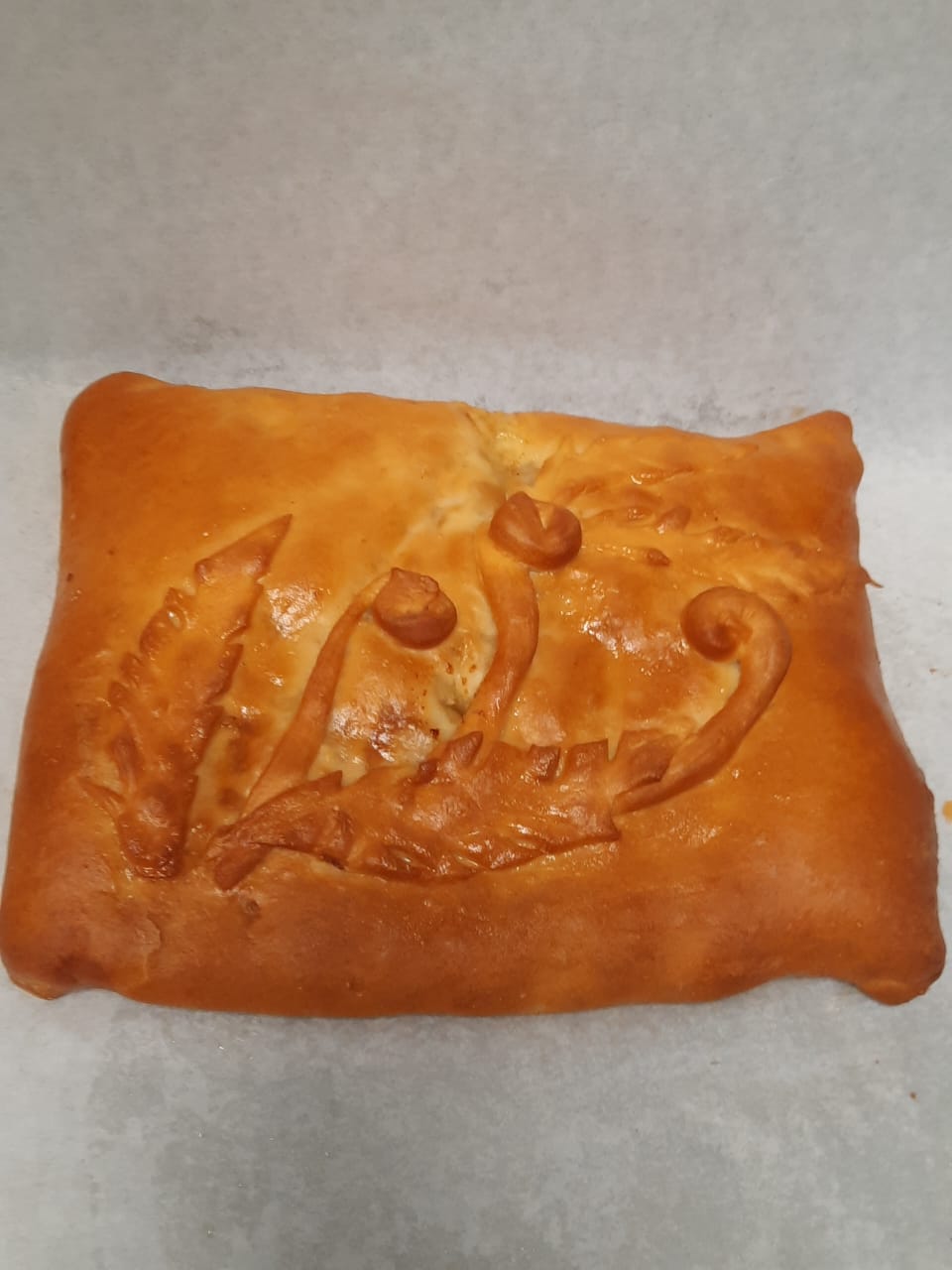 Пирог из капусты с яйцом