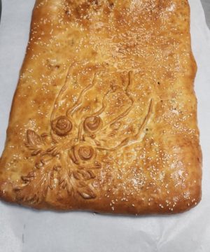 Пирог картофельный с мясом