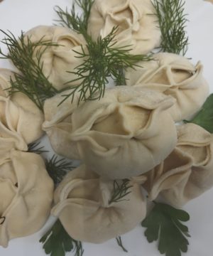 Манты мясокартофельные